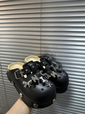 Women’s 5cm Platform Closed-Toe Clogs Summer Slip-On Sandals