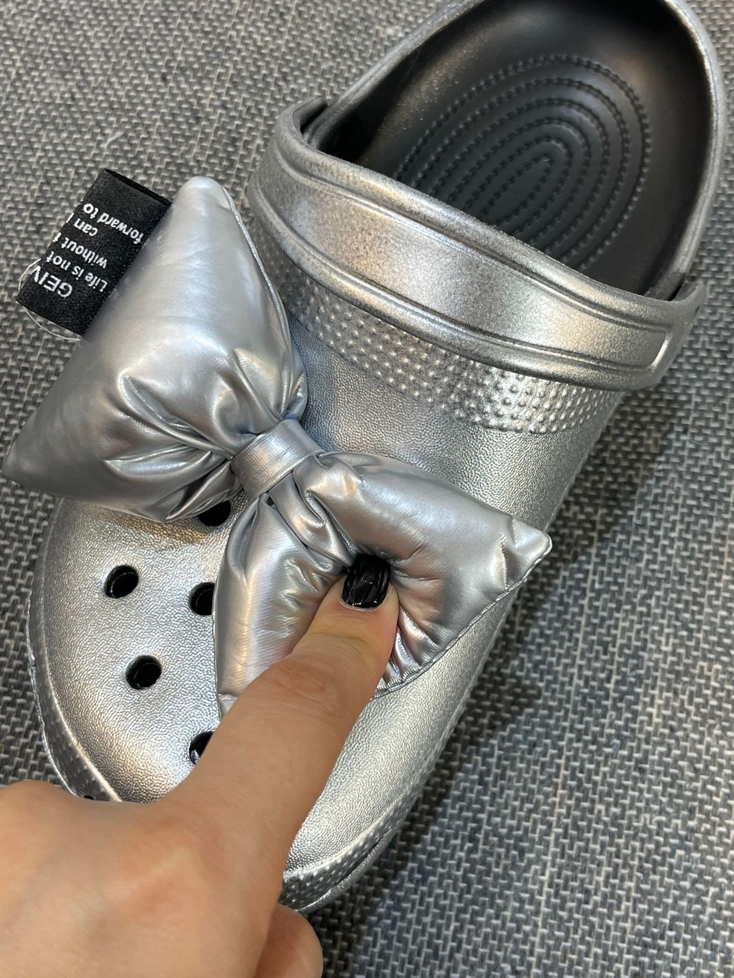 Women’s Bow Platform Clogs Slip-On Sandals