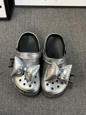 Women’s Bow Platform Clogs Slip-On Sandals